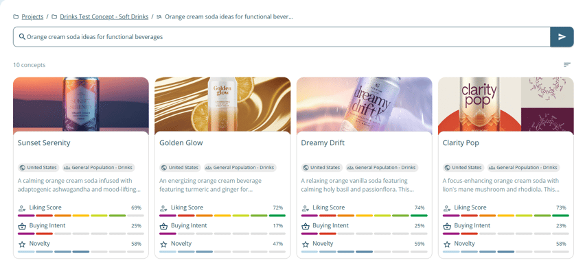 Headspace validates orange cream functional beverages